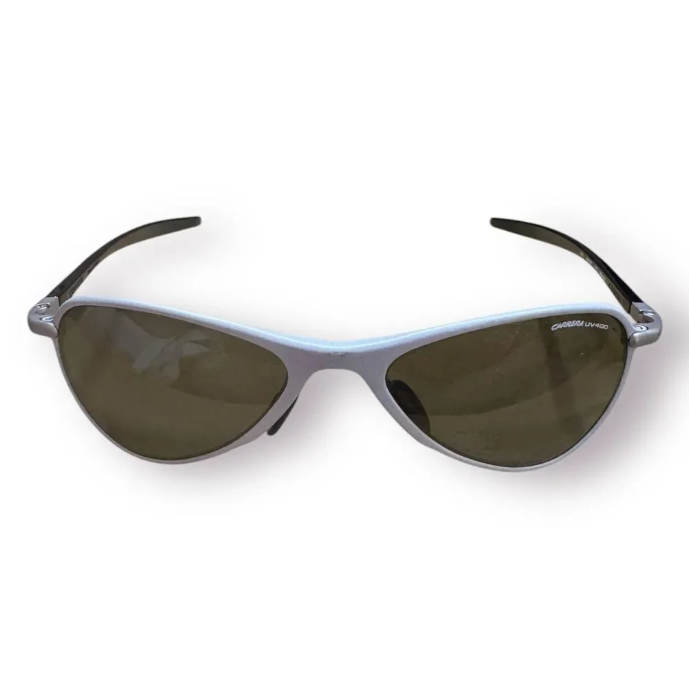 Carrera Mars Vintage‎ Grey Sunglasses UV400 53-18 Rare